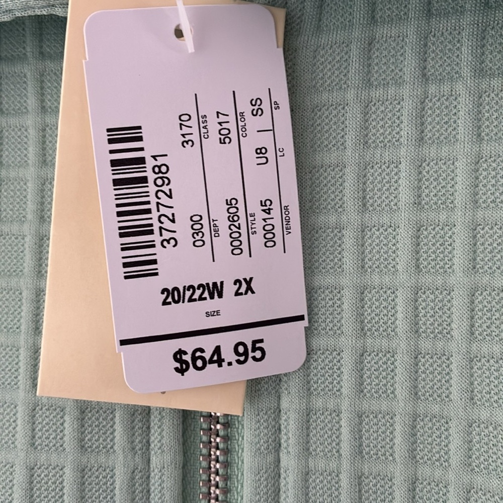 New Women's light Green Jacket - Picture 2 of 9